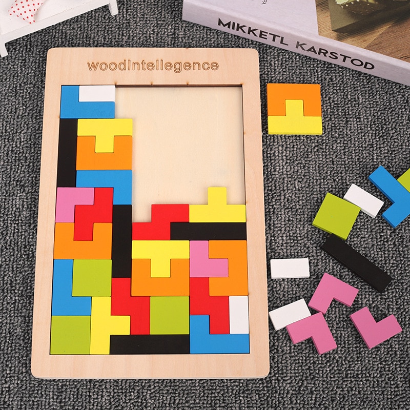3D Printing Lego - New 1 Set Wooden Blocks Puzzle