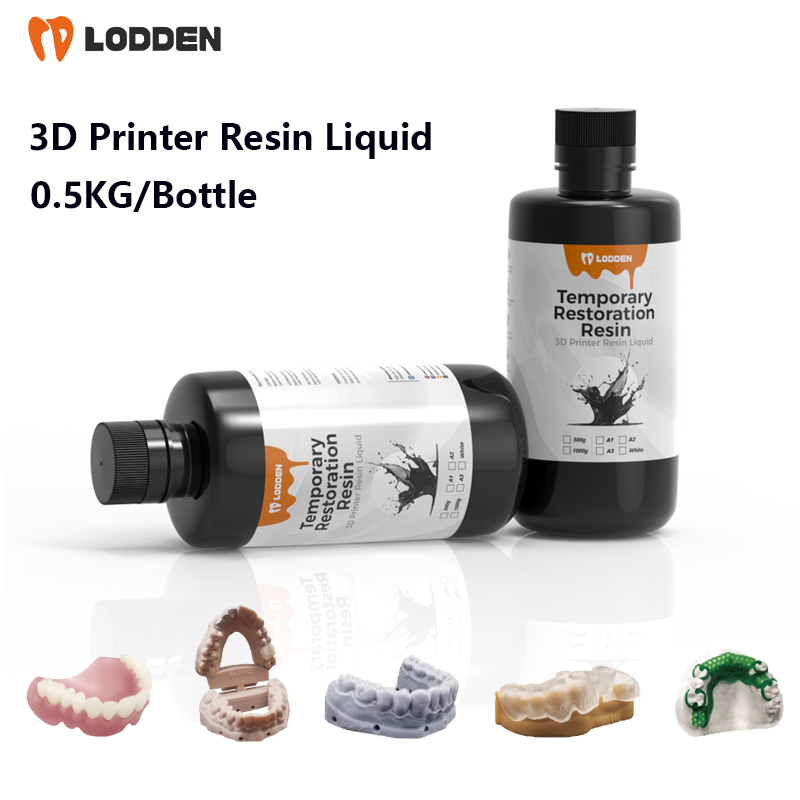 3D Printing Liquid - Dental 3D Printer Resin Liquid 500ml/bottle