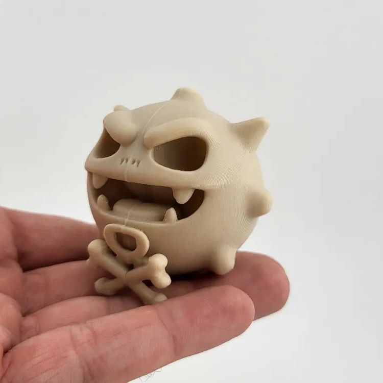 3D Printing Figure - Pokémon Skeletal Fossil Figure Model 3D