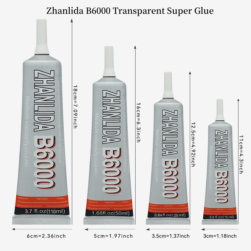 Zhanlida B6000 Clear Glue 15/5 - 3D Printing Glue Stick review and price