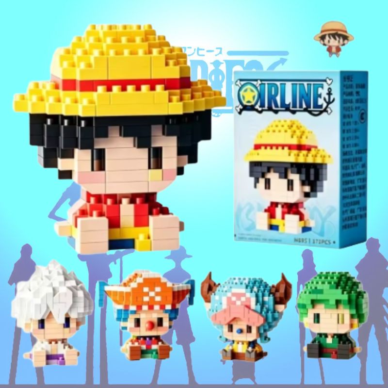 ONE PIECE Sun God Nika Luffy M - 3D Printing Lego review and price