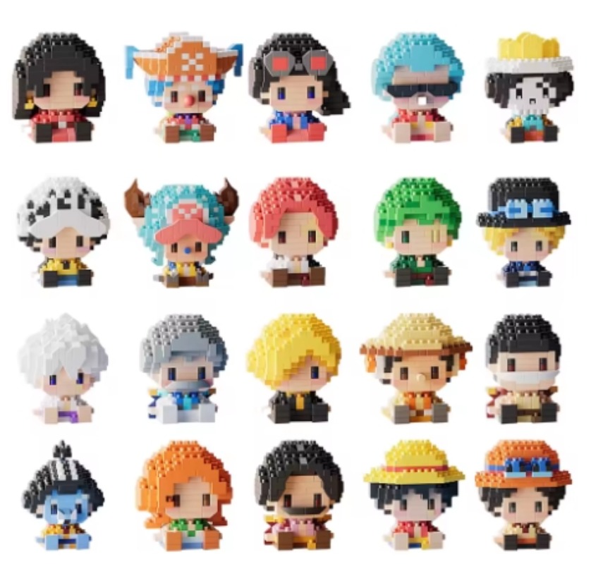 ONE PIECE Sun God Nika Luffy M - 3D Printing Lego review and price