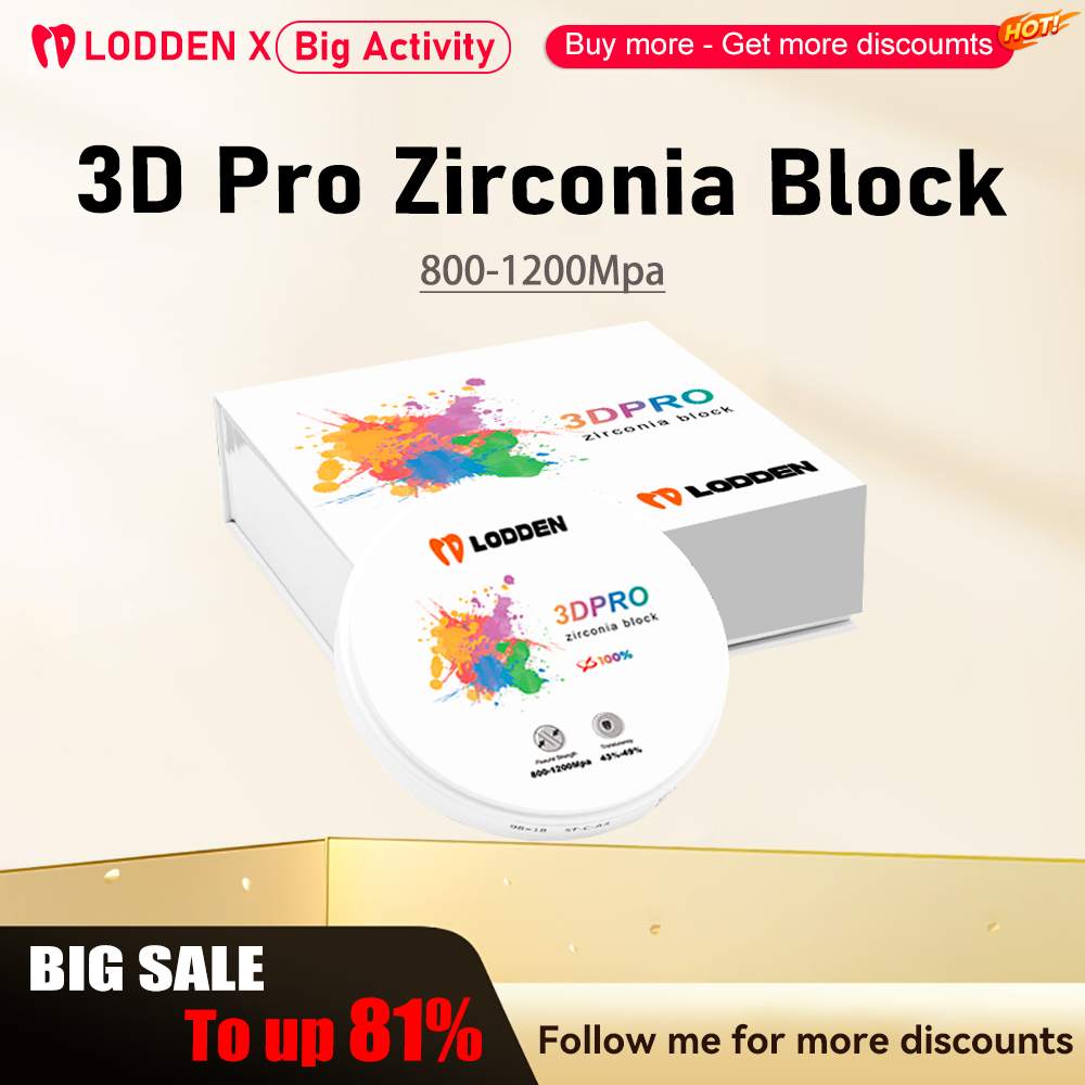 Dental  Zirconia Block 3D PRO  - 3D Printing Lego review and price