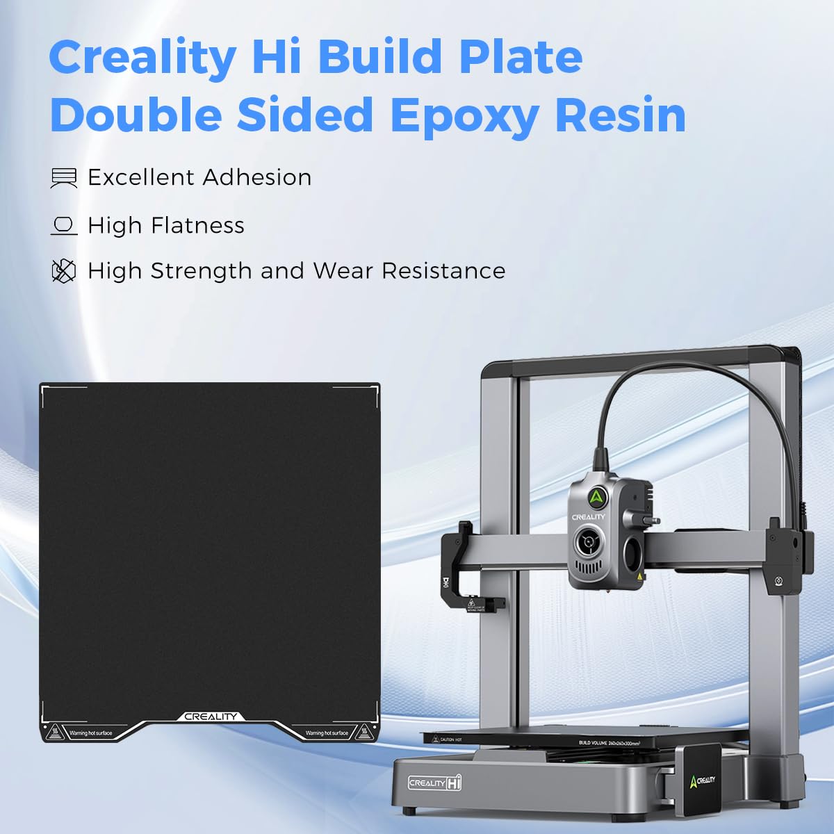 Creality Hi Epoxy Resin Build  - 3D Printing Creality review and price