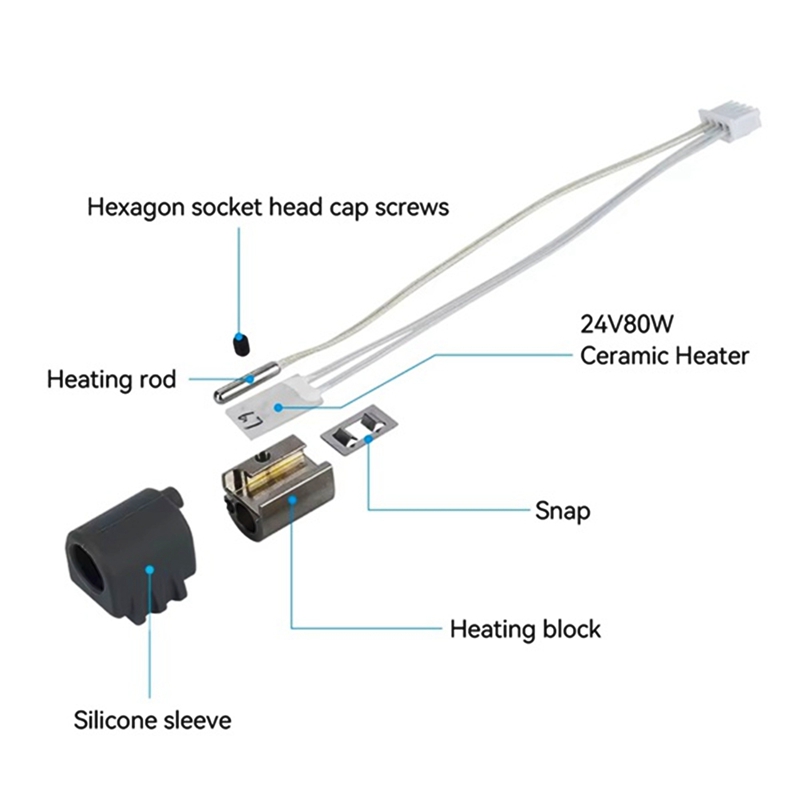 2Pcs for 3 Max Hotend Assembly - 3D Printer Hotend Kit review and price