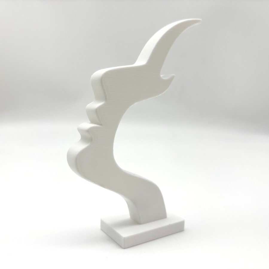 Modern minimalist abstract fac - 3D Printing Glasses Frames review and price
