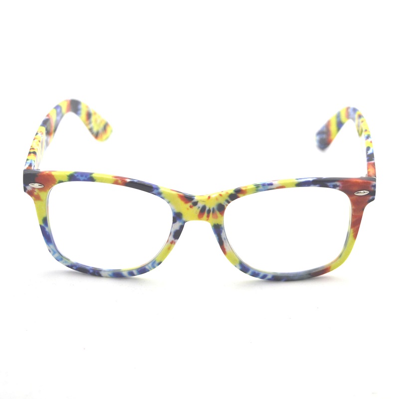 Fashion Tie Dye Print Frame Di - 3D Printing Glasses Frames review and price