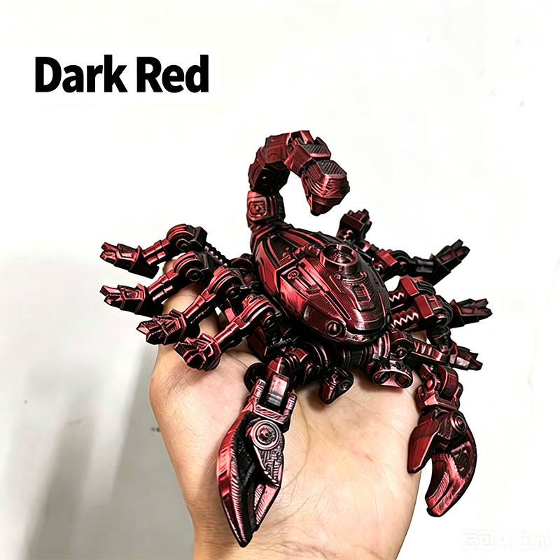 3D Printed Mechanical Scorpion - 3D Printing Figure review and price