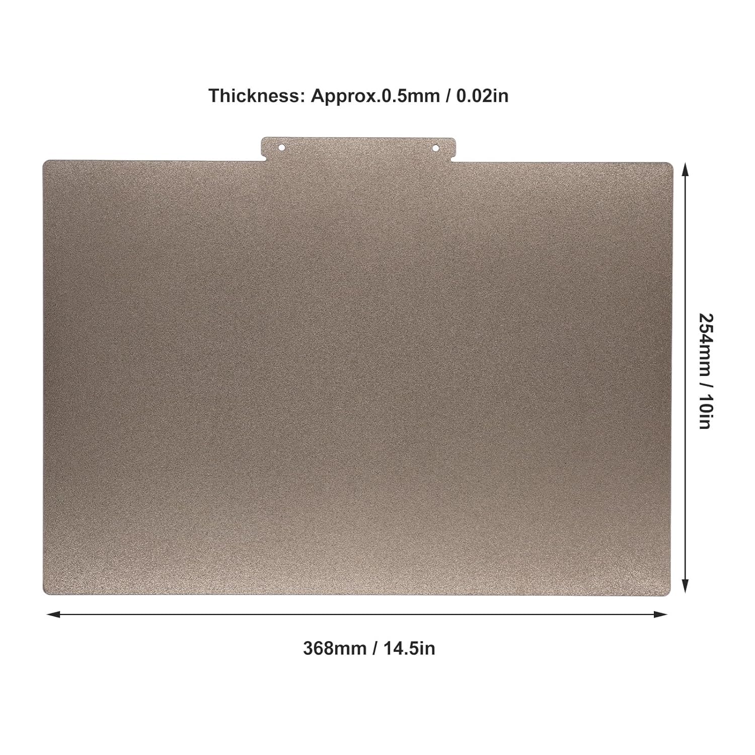 Raise3d E2 Build Plate 256x368 - Pei Sheet review and price