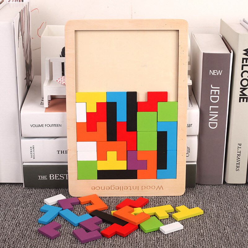 New 1 Set Wooden Blocks Puzzle - 3D Printing Lego review and price