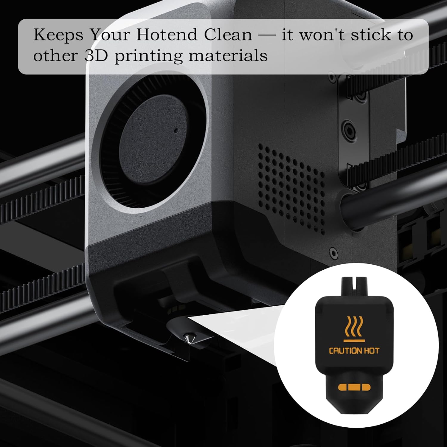 10Pcs Black Silicone Sock for  - Silicone Sock Hotend review and price