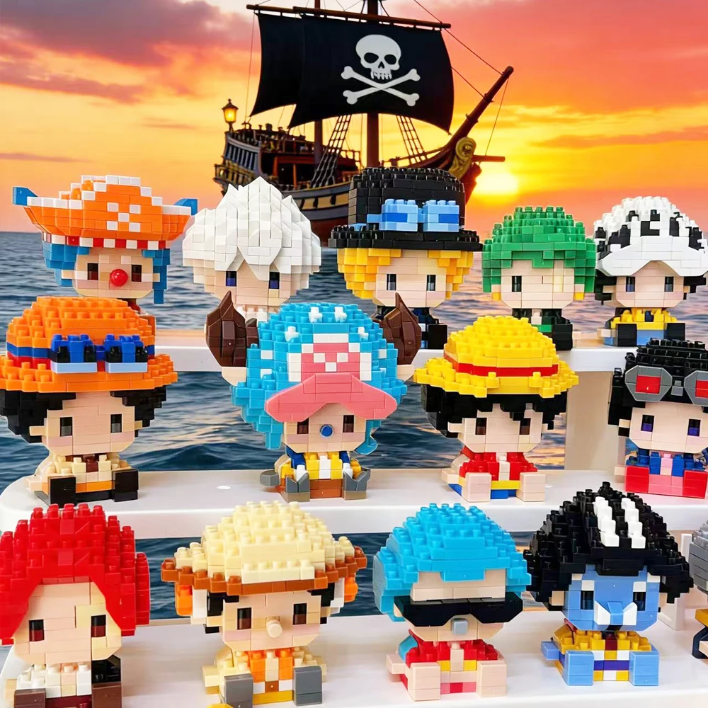 Anime Character Model Luffy 3D - 3D Printing Lego review and price