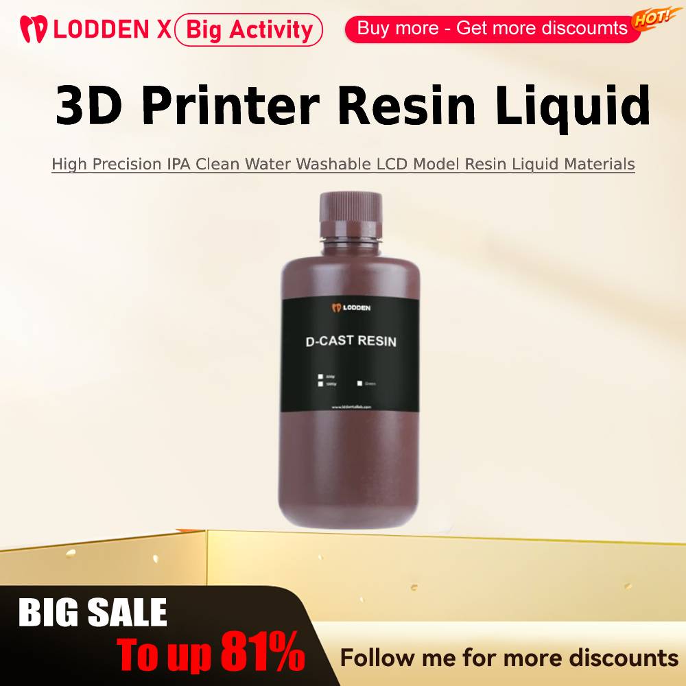 Lodden 3D Printer Resin Liquid - 3D Printing Liquid review and price