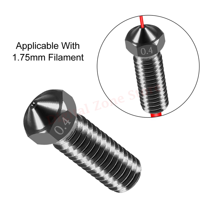 10pcs V6 Hardened Steel Volcan - 3D Printing Pdf review and price