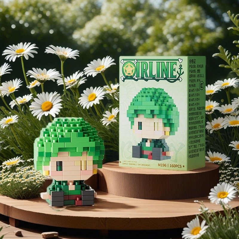 New ONE PIECE Sun God Nika Luf - 3D Printing Lego review and price