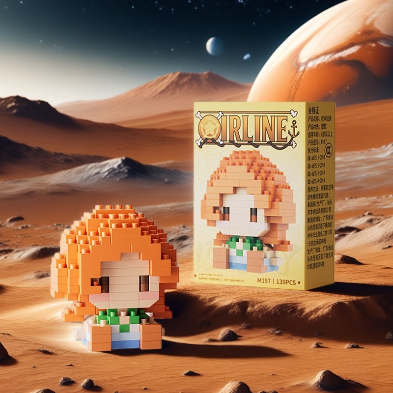 New ONE PIECE Sun God Nika Luf - 3D Printing Lego review and price