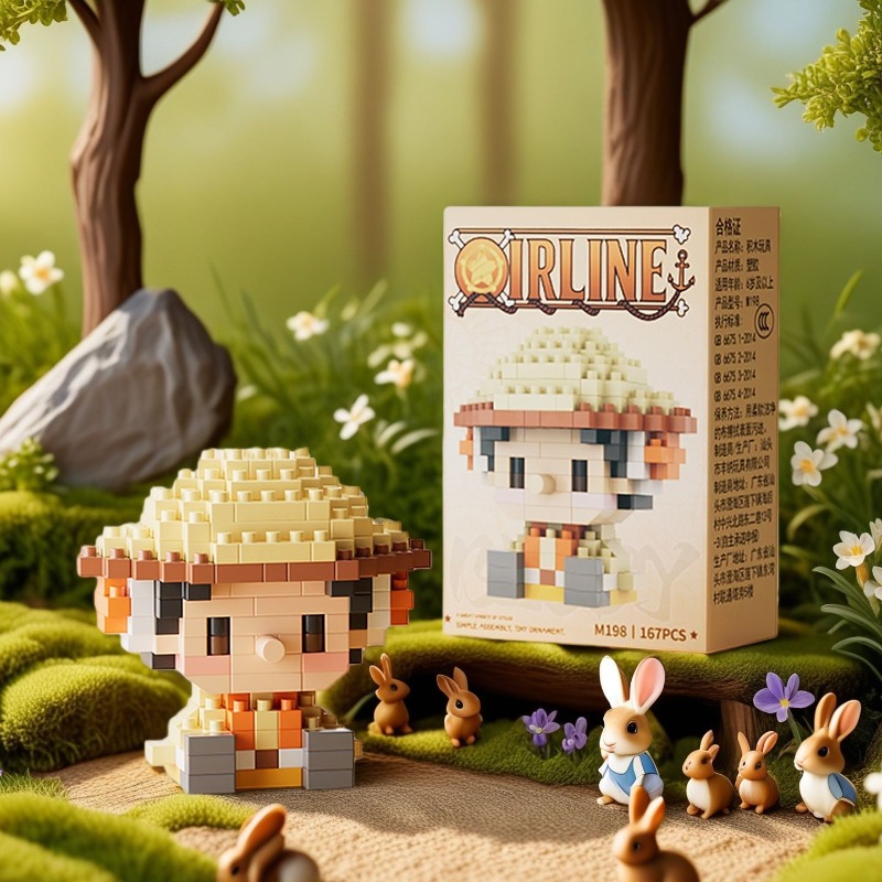 New ONE PIECE Sun God Nika Luf - 3D Printing Lego review and price