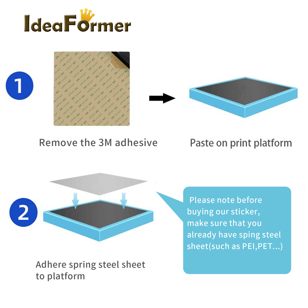 Magnetic Base With 3M Adhersiv - 3D Printing Guide review and price