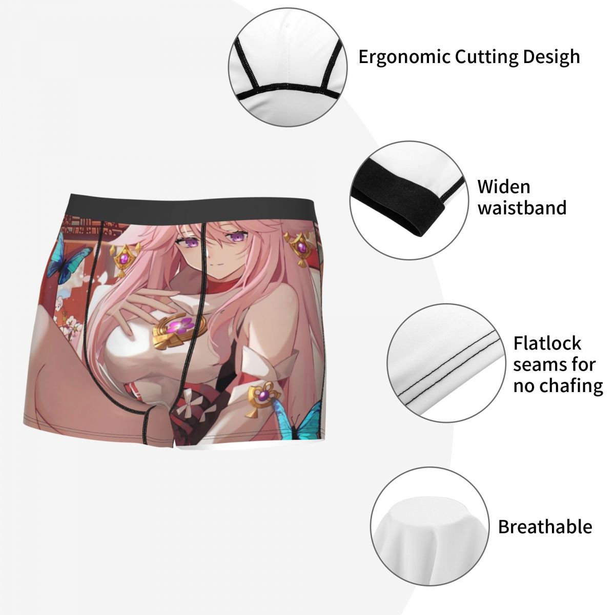 Genshin Impact Yae Miko Boxer  - 3D Printing Figure review and price