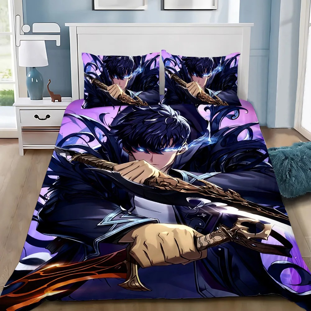 Anime Solo Leveling Bedding Se - 3D Printing Solo review and price