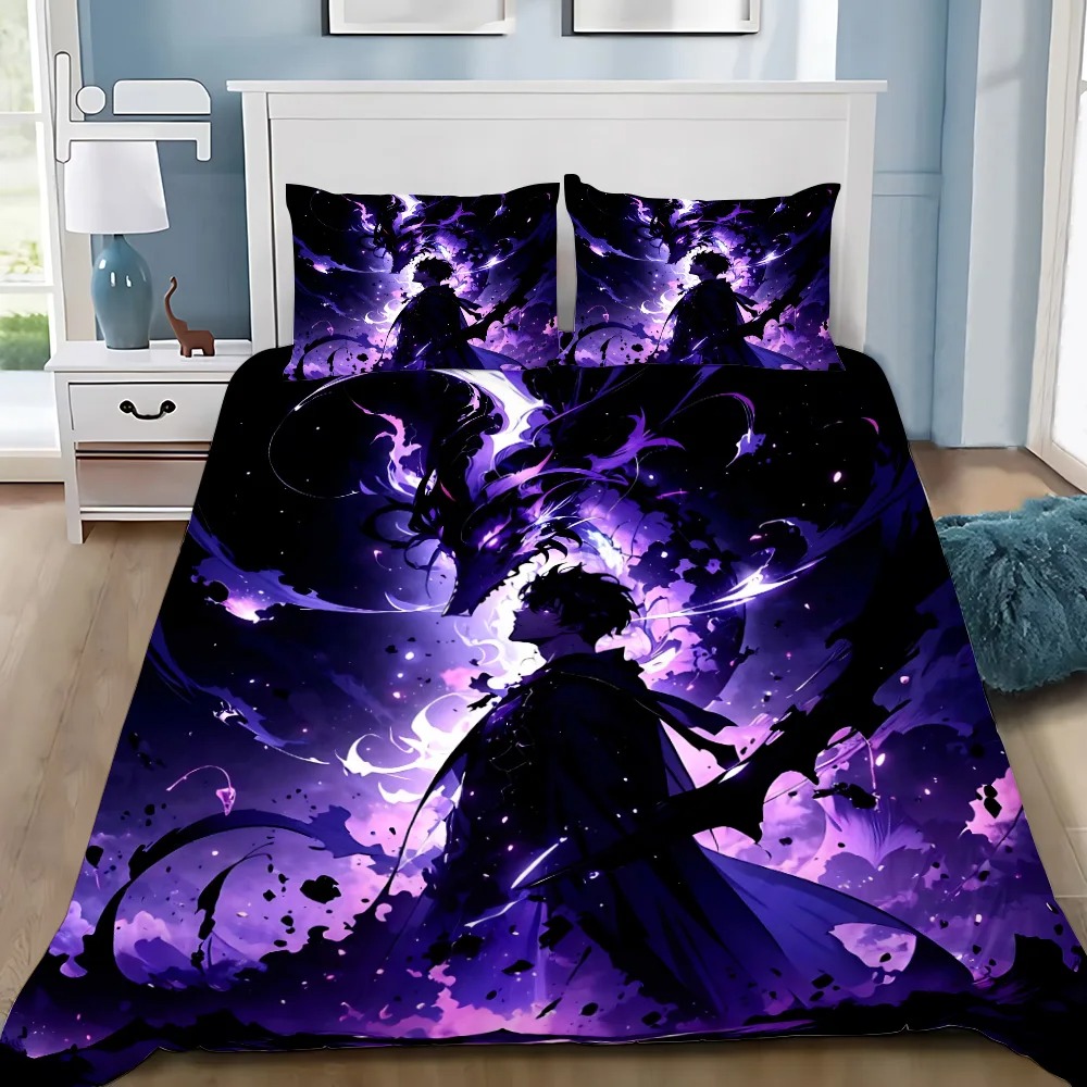 Anime Solo Leveling Bedding Se - 3D Printing Solo review and price