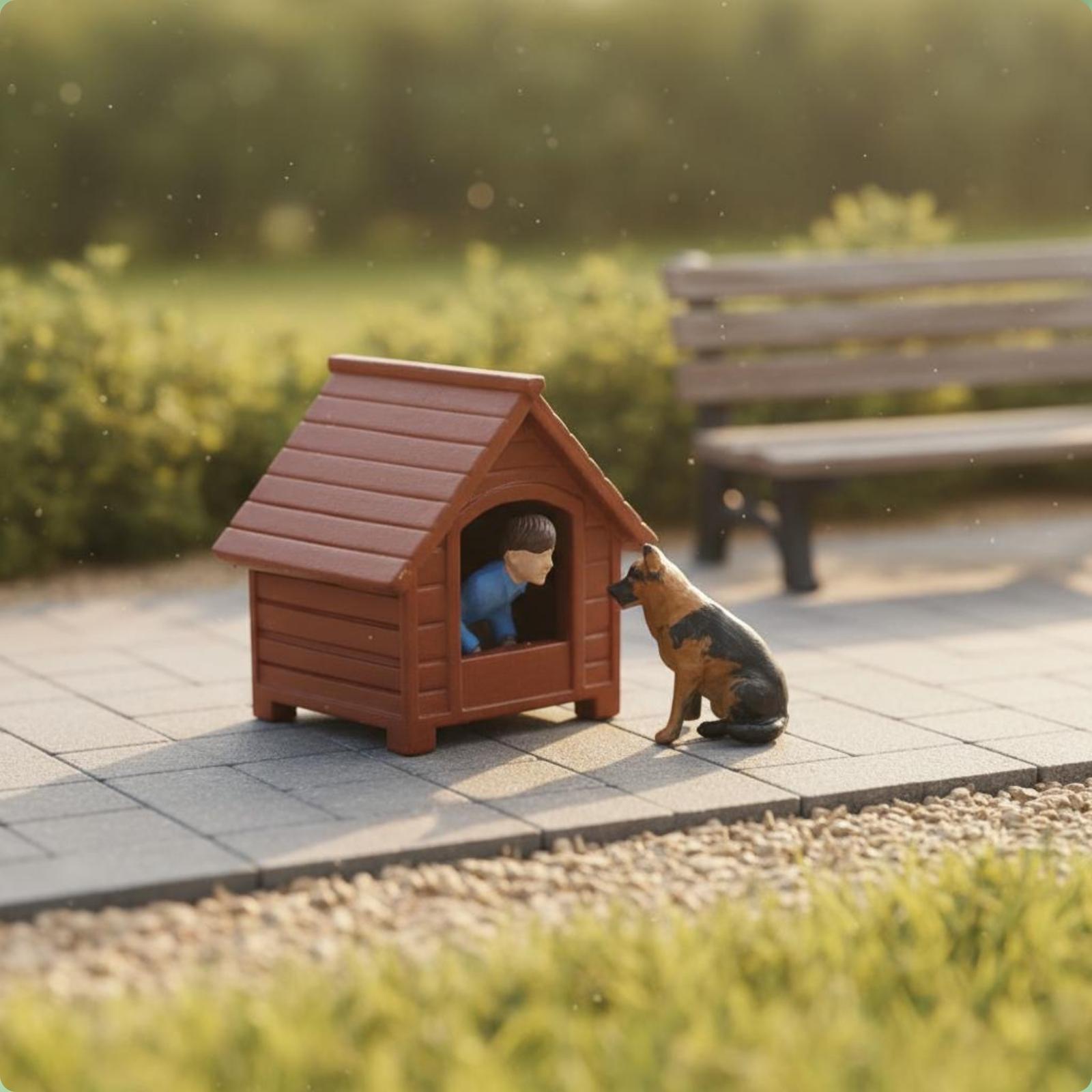 Park Scene Figure 3D Printed D - 3D Printing Figure review and price