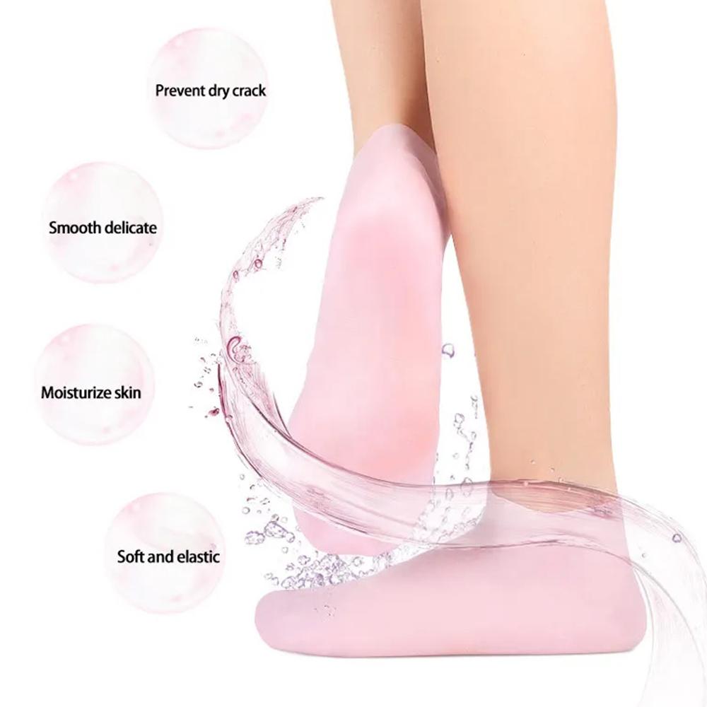 1Pair Silicone Foot Care Socks - Silicone Sock Hotend review and price