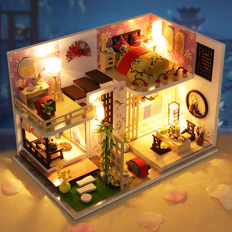 DIY Japanese Style Loft Villa  - 3D Printing Lego review and price