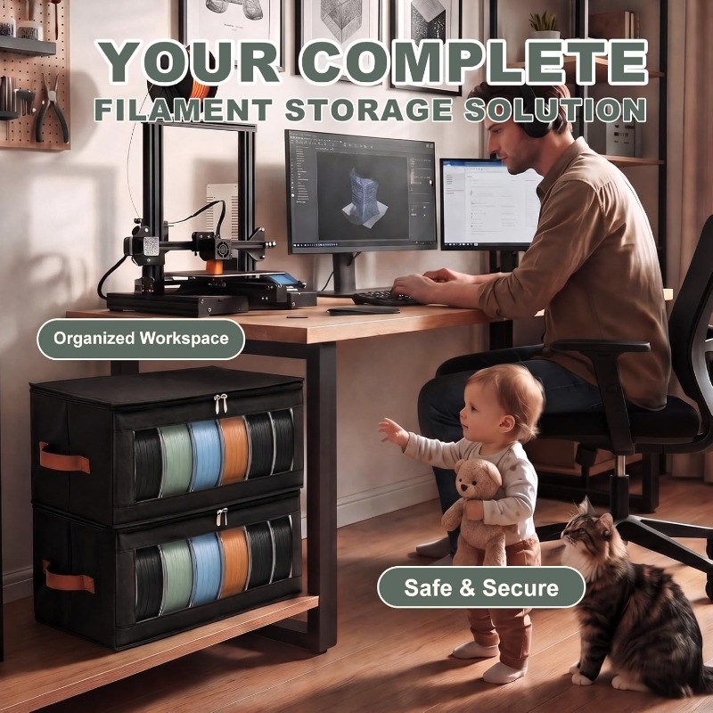 3D Printer Filament Storage Co - 3D Printing Deck Box review and price