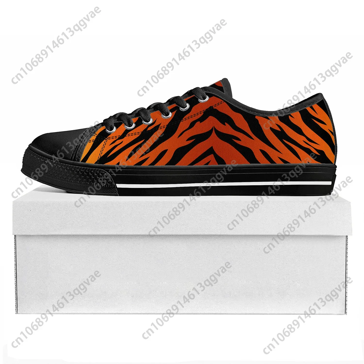 Tiger Stripe 3D Print Low Top  - 3D Printing Quality review and price
