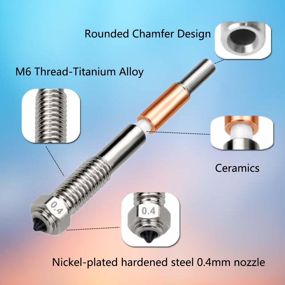 For QIDI Plus 4 Bimetal Nozzle - 3D Printer Hotend Kit review and price