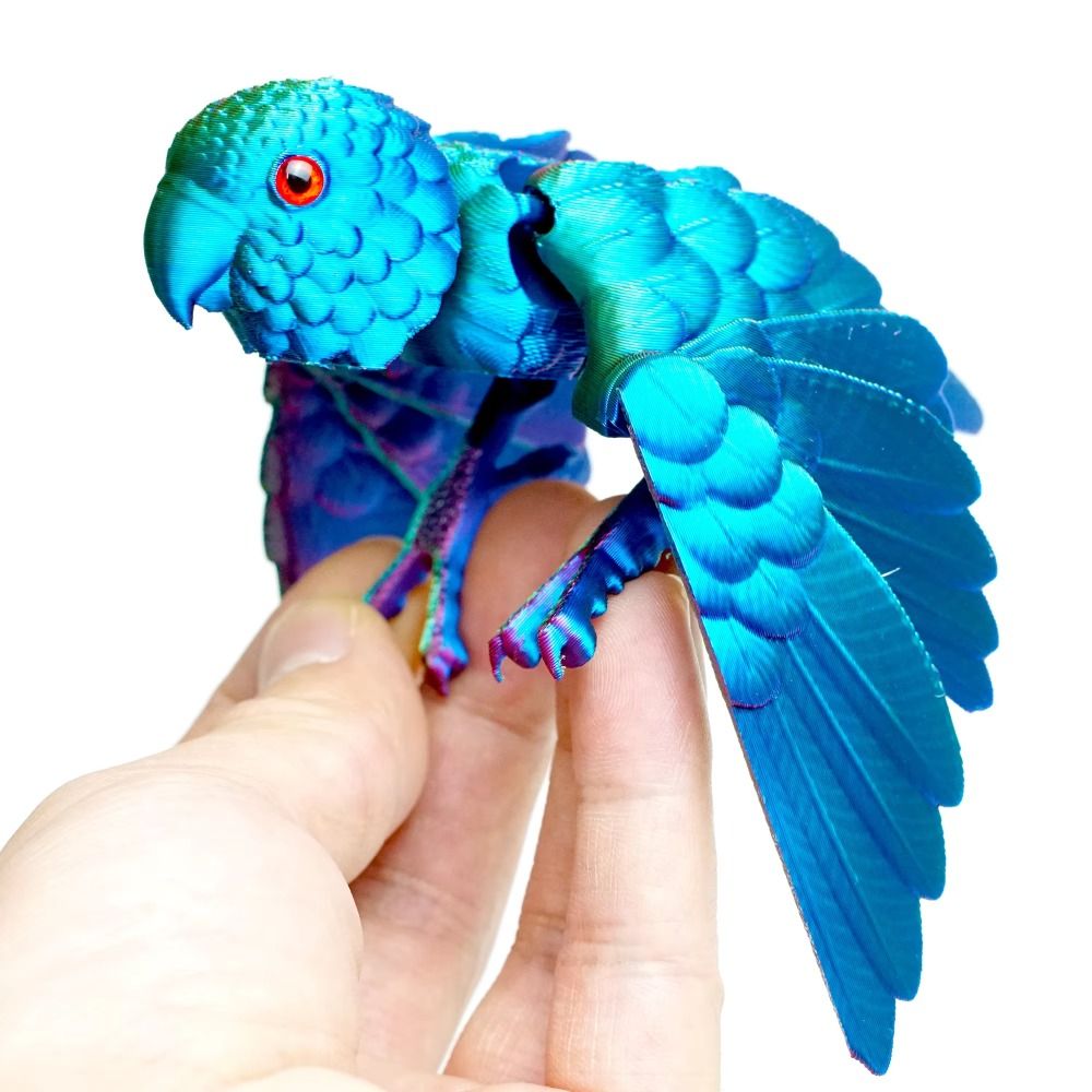Simulated Eye 3D Printed Parro - 3D Printing Figure review and price
