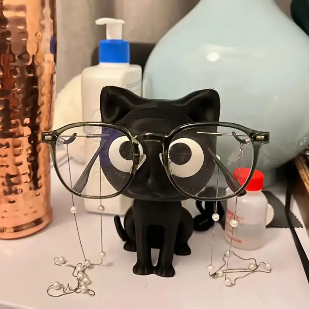 3D Printed Cat Eyeglasses Fram - 3D Printing Glasses Frames review and price