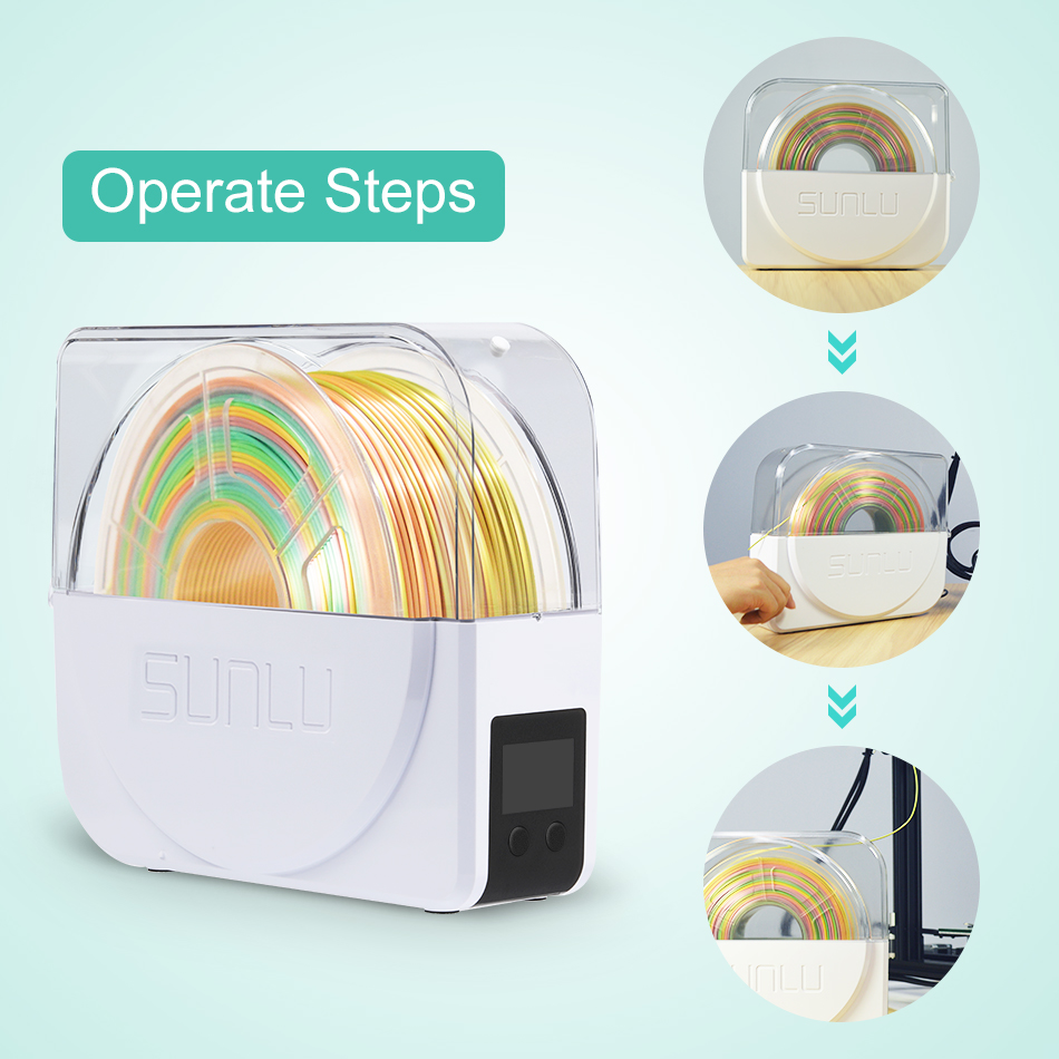 SUNLU Filament Dryer S1 Plus B - 3D Printing Pdf review and price