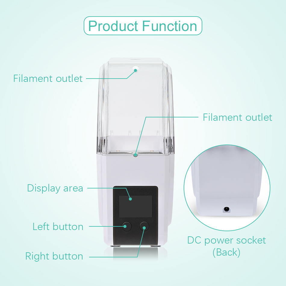 SUNLU Filament Dryer S1 Plus B - 3D Printing Pdf review and price
